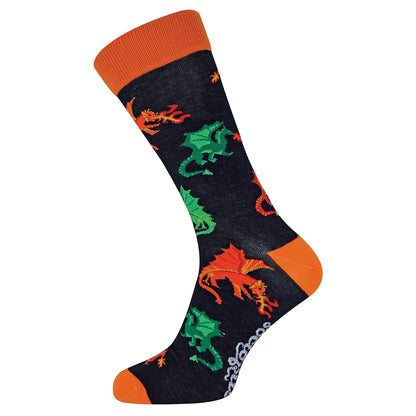 1 Pack Mens & Ladies Animal Design Crew Cotton Socks