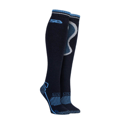 1 Pack Ladies Long Knee High Wool Thermal Equestrian Socks