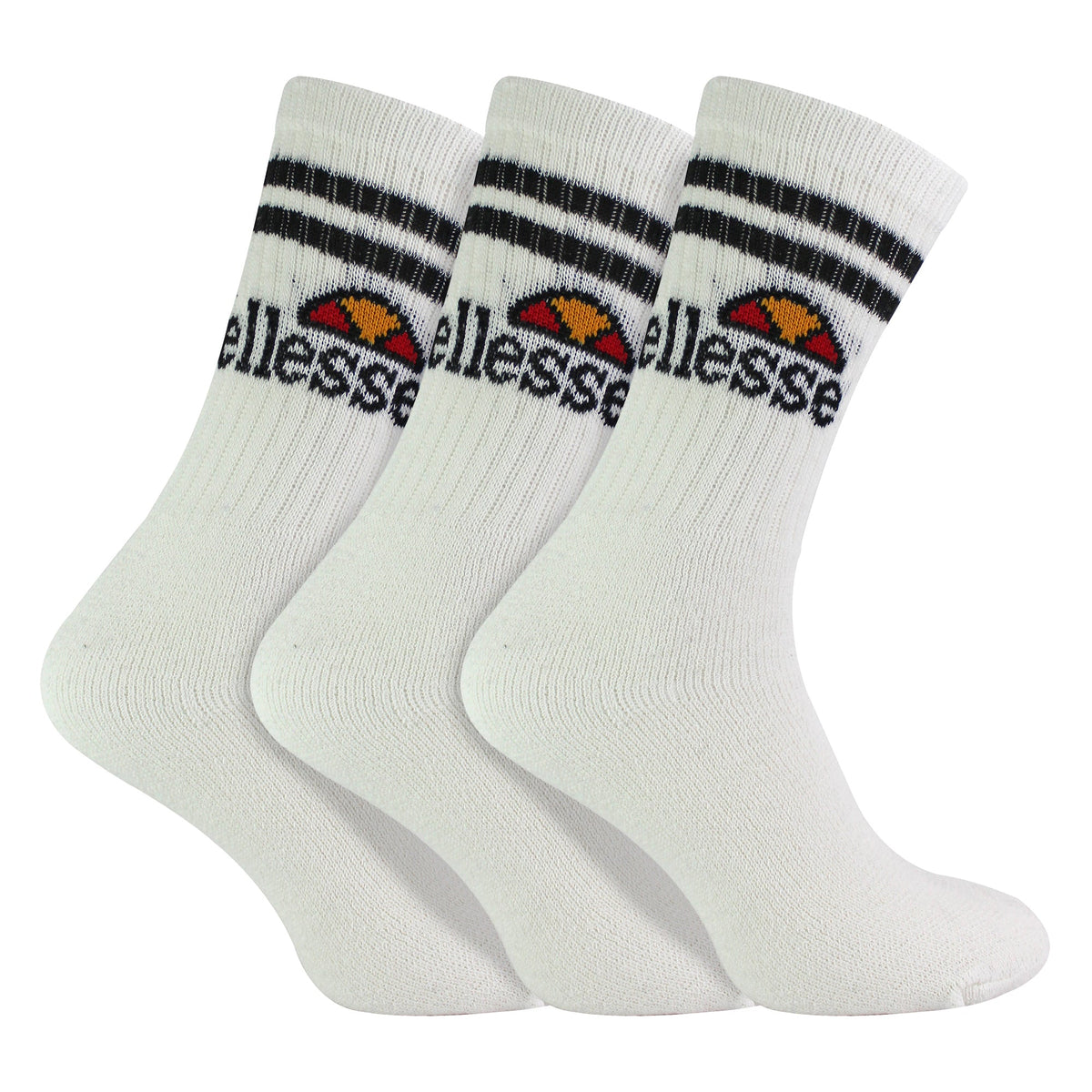 3  Pack Mens Vulloni Jacquard Logo Sport Socks