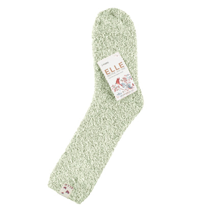 2 Pack Ladies Two Tone Cosy Bed and Home Socks - Warm Soft Relaxing Comfort