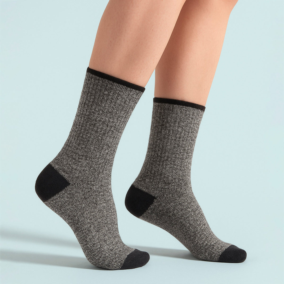 3 Pairs Ladies Water Repellent Midweight Outdoor Socks for Hiking & Walking