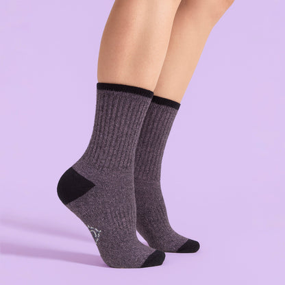 6 Pairs Ladies Water Repellent Midweight Outdoor Socks for Hiking & Walking