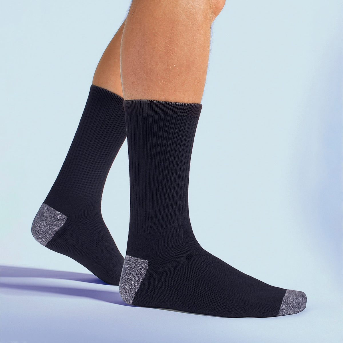 3 Pairs Mens Water Repellent Midweight Outdoor Socks for Hiking & Walking
