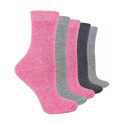 10 Pack Ladies Value Pack Heel & Toe Socks
