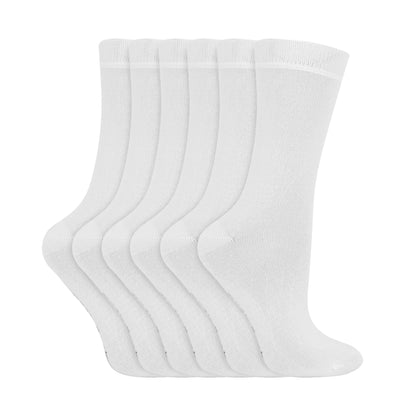 6 Pack Girls & Boys Super Soft Breathable Organic Bamboo Socks