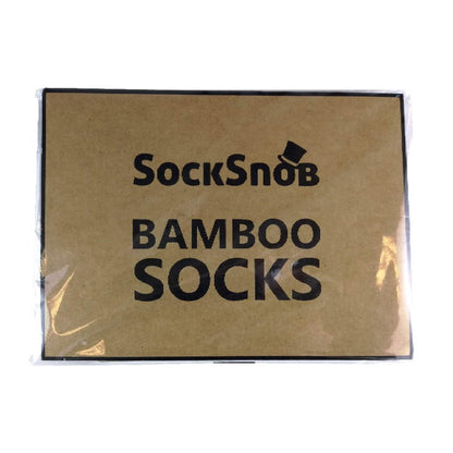 4 Pack Unisex Luxury Bamboo Crew Dress Socks