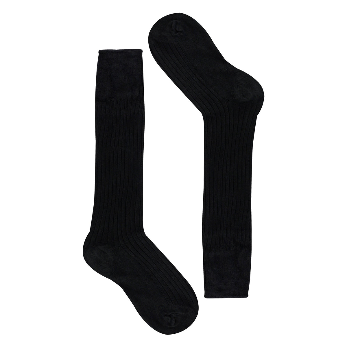Ladies 3 Pack Knee High 100% Cotton Soft Breathable Socks