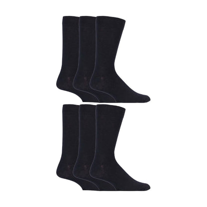 6 Pack Mens Colourful Striped Patterned Dress Cotton Socks