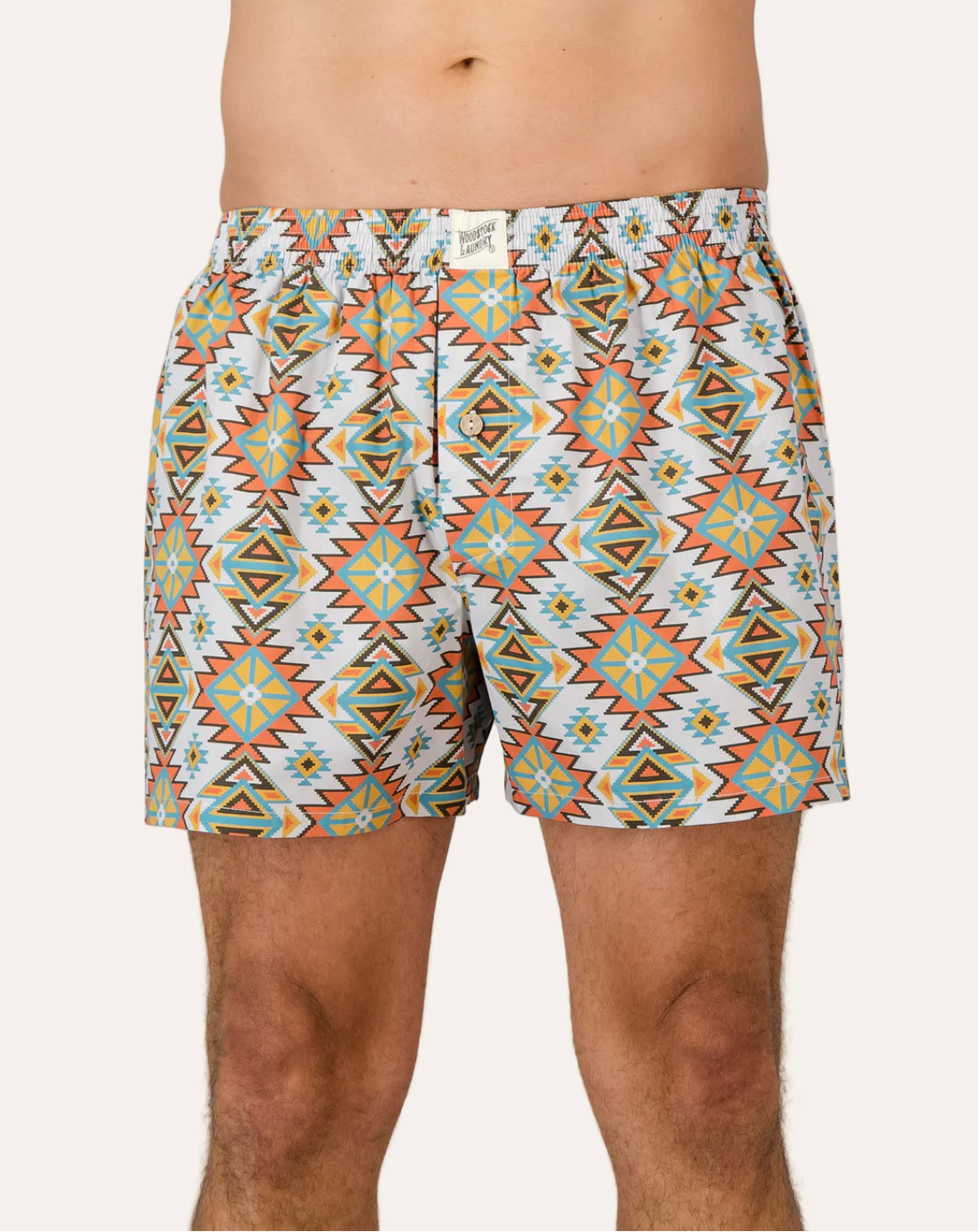 Mens Boxer Shorts - Aztec