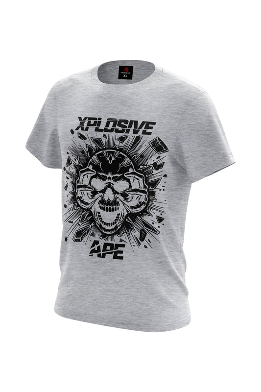 XAPE Shatter Tee - Sports Grey Xplosive Ape