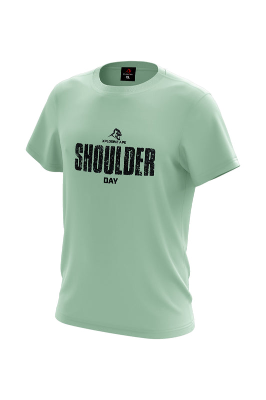 XAPE Shoulder Day V2 Tee - Mint Green Xplosive Ape