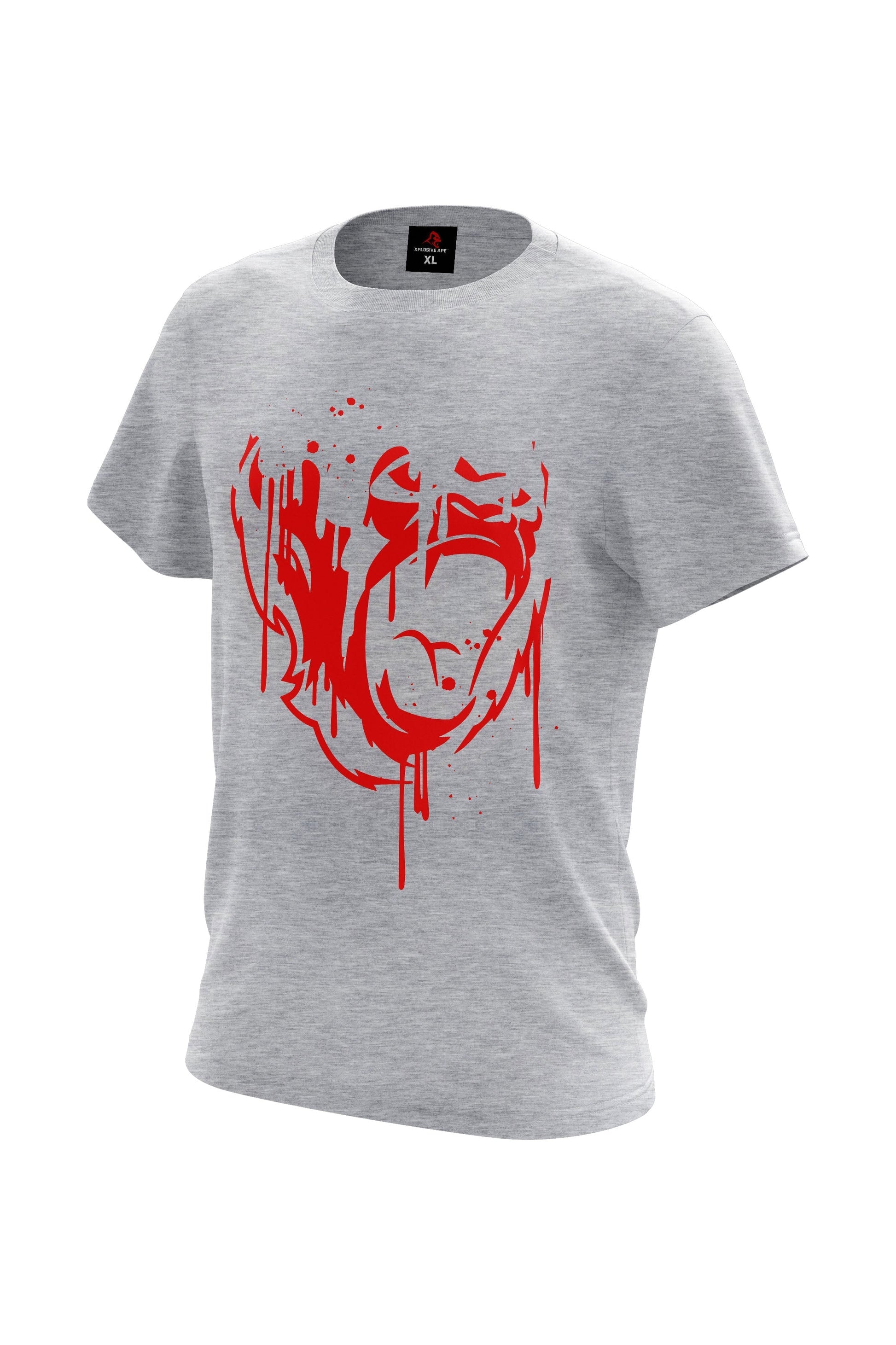 XAPE Splashback Tee - Sports Grey Xplosive Ape