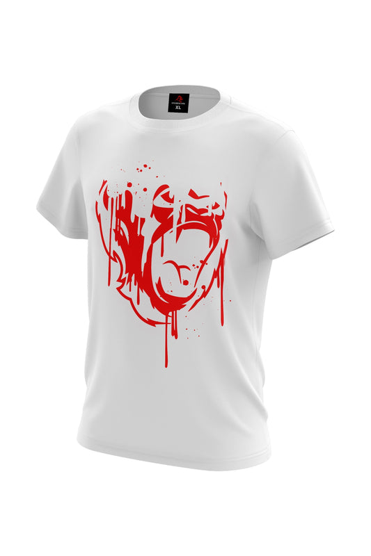 XAPE Splashback Tee - White Xplosive Ape