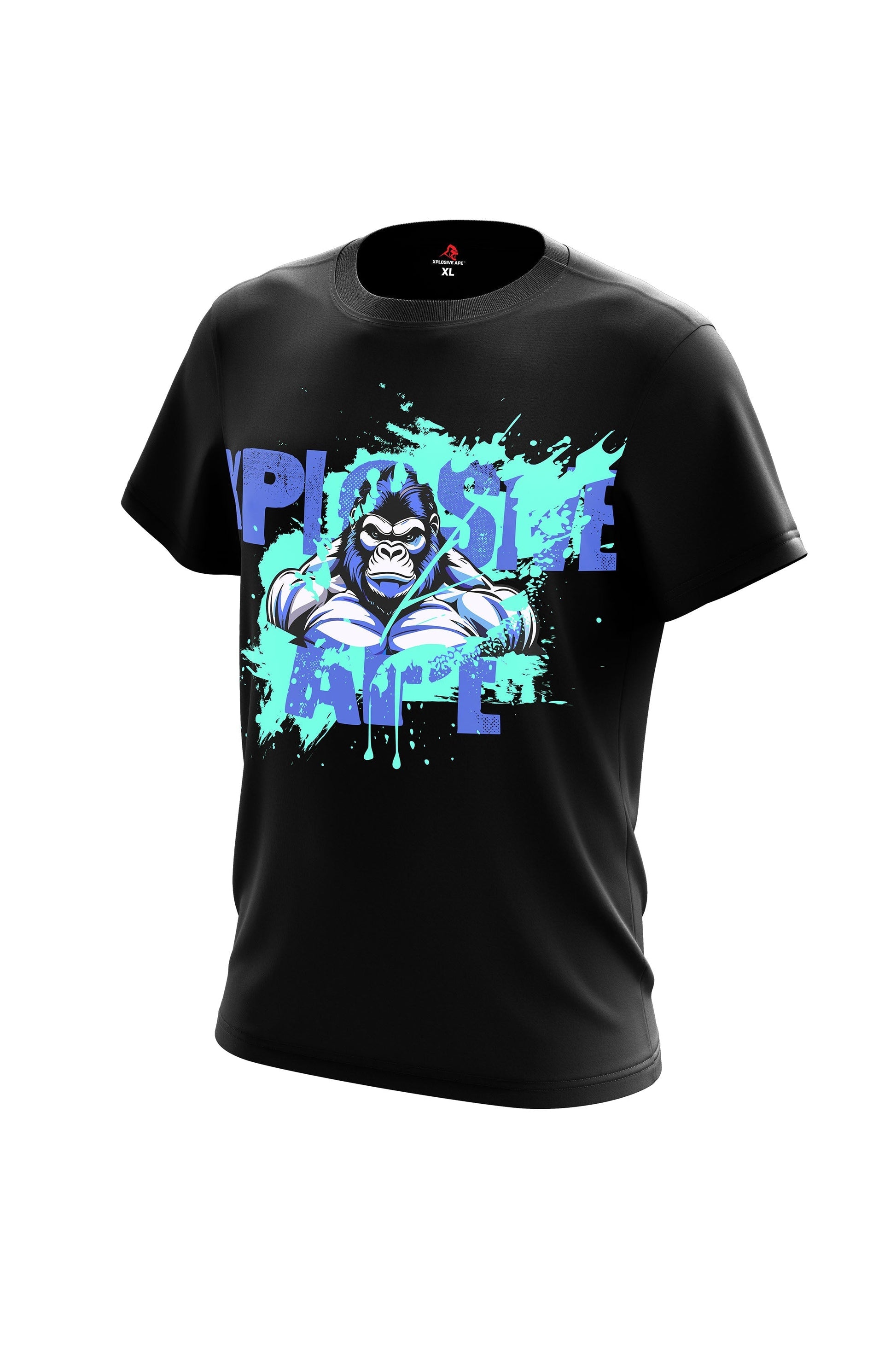 XAPE Splatter V4 Tee - Black Xplosive Ape