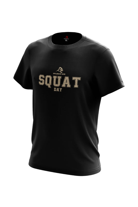 XAPE Squat Day V1 Tee - Black Xplosive Ape