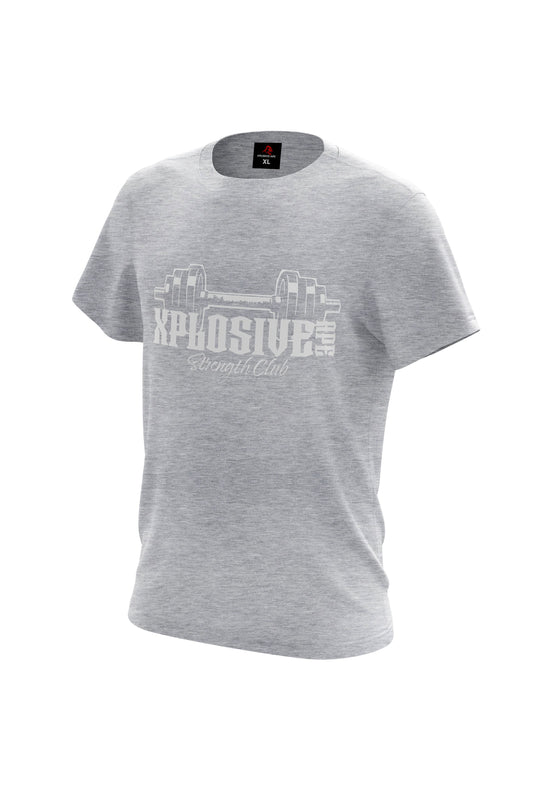 XAPE Strength Club Tee - Sports Grey Xplosive Ape
