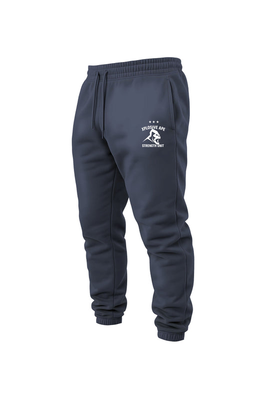 XAPE Strength Unit Joggers - Dusty Blue Xplosive Ape