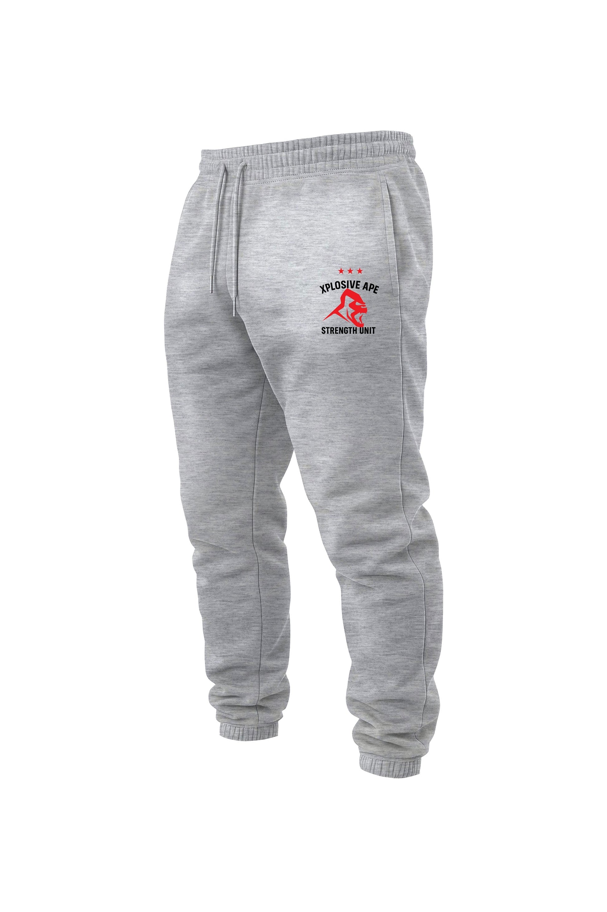XAPE Strength Unit Joggers - Sports Grey Xplosive Ape