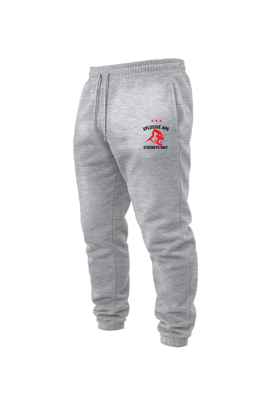 XAPE Strength Unit Joggers - Sports Grey Xplosive Ape
