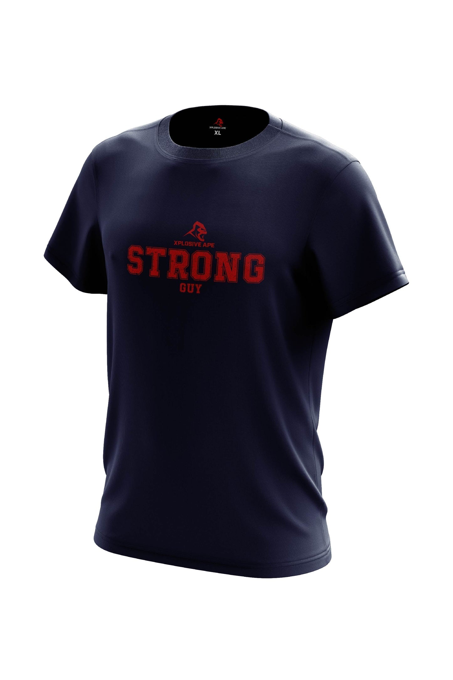 XAPE Strong Guy V1 Tee - Navy Xplosive Ape