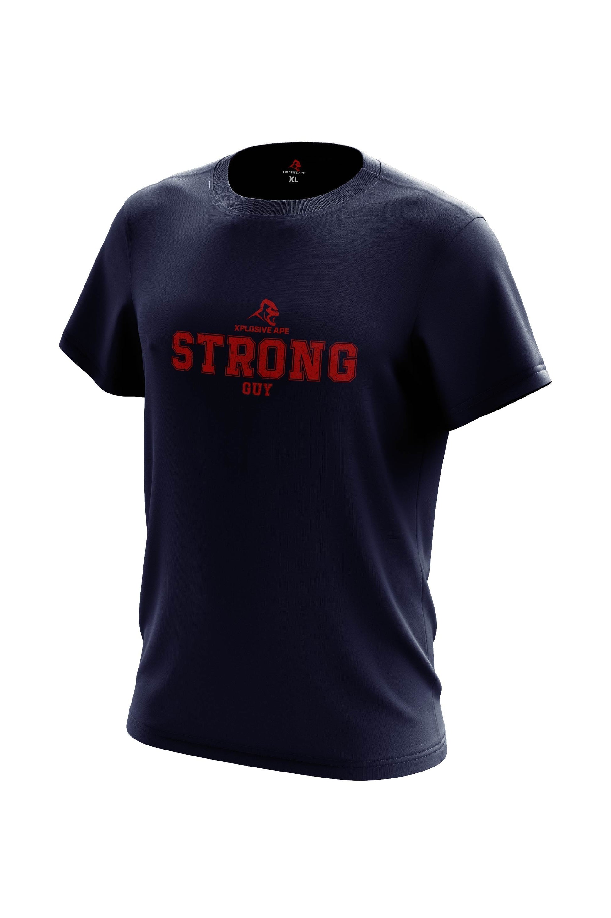 XAPE Strong Guy V1 Tee - Navy Xplosive Ape