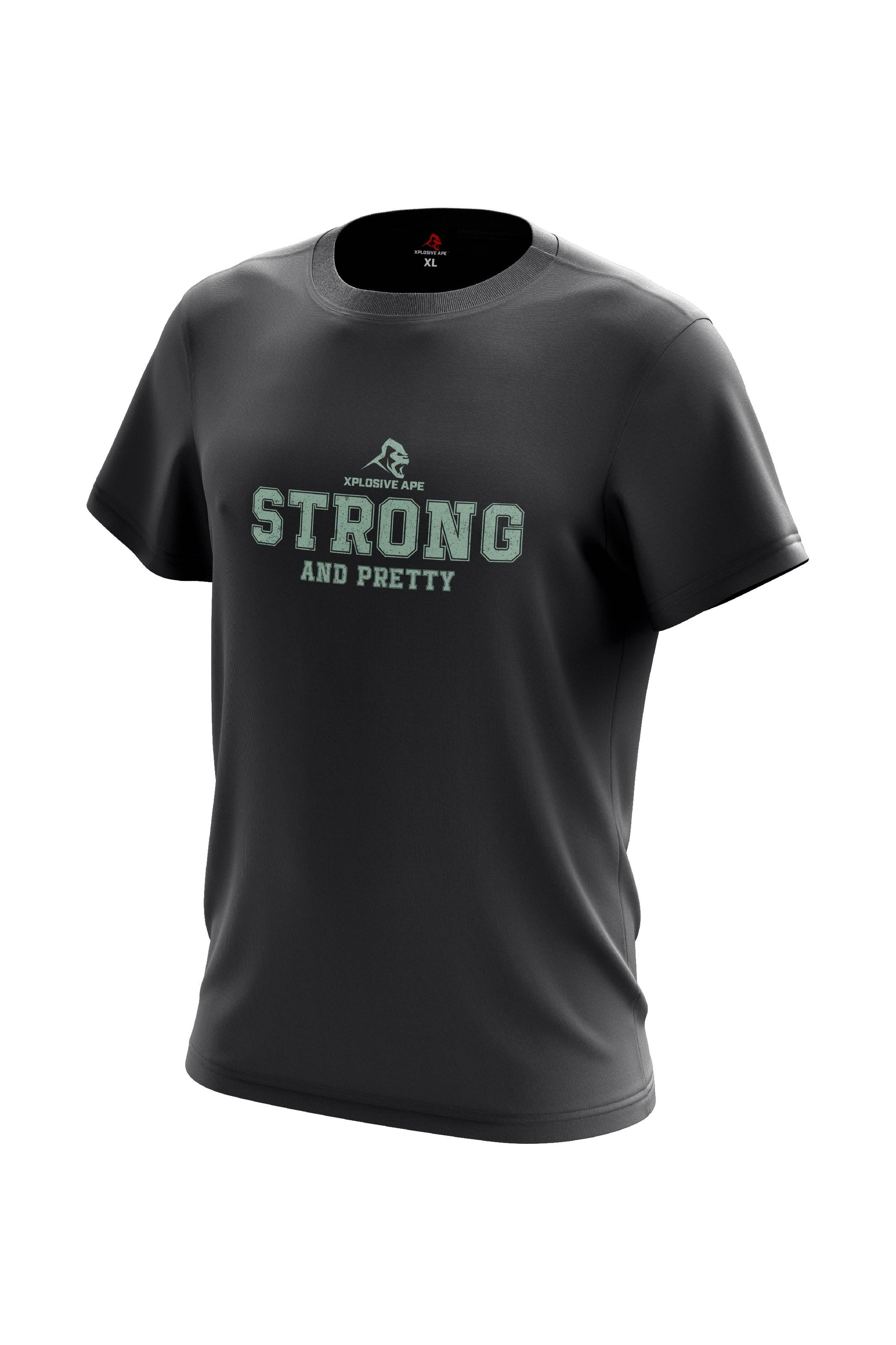 XAPE Strong & Pretty V1 Tee - Charcoal Xplosive Ape
