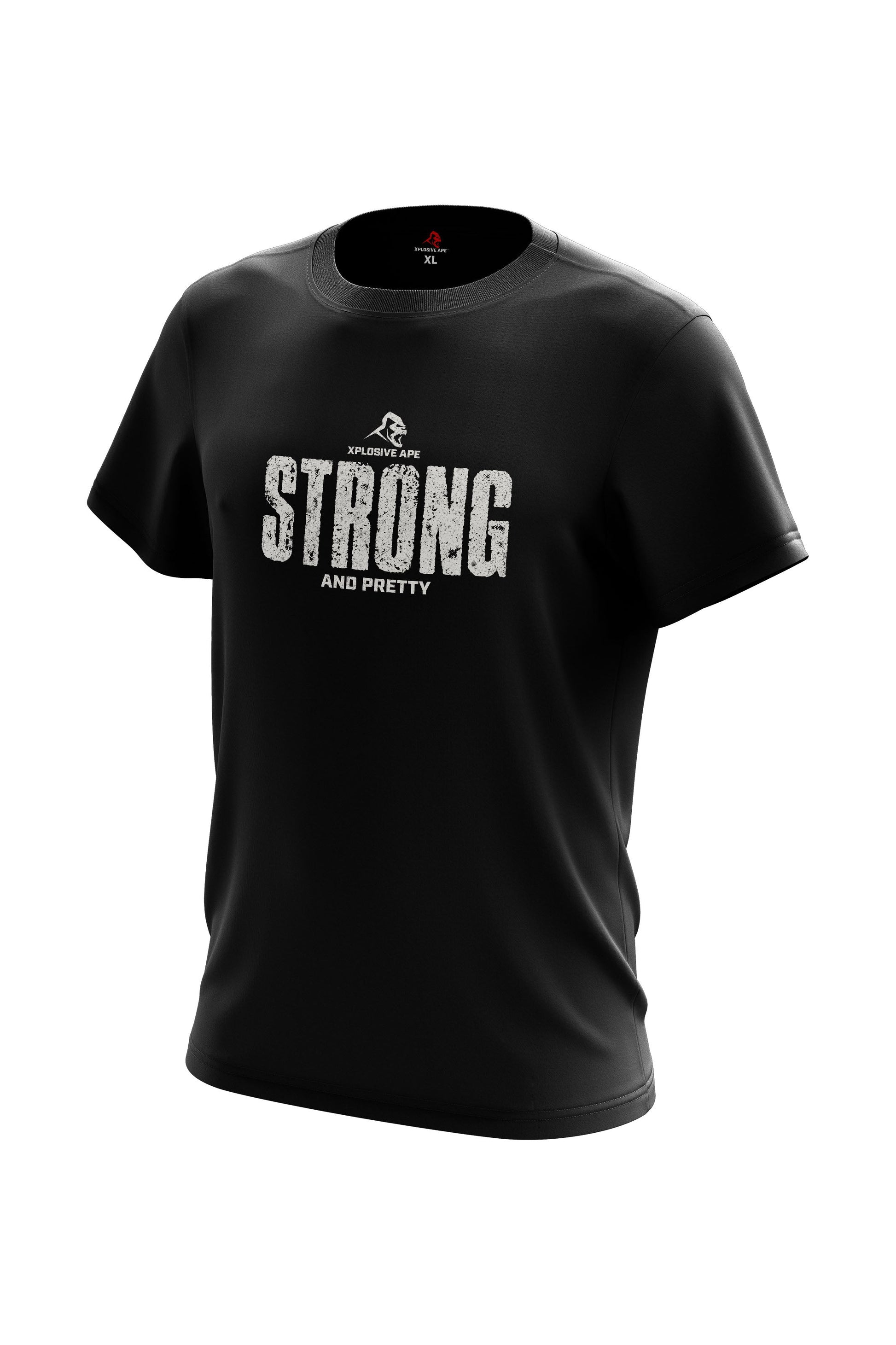 XAPE Strong & Pretty V2 Tee - Black Xplosive Ape