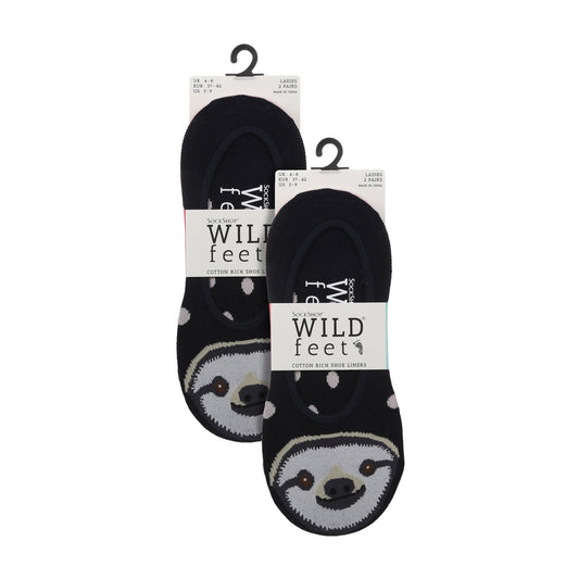 4 Pack Ladies Novelty No Show Socks: Summer Cotton Socks with Heel Grip