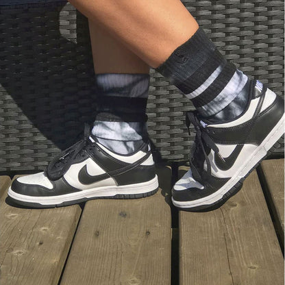 Mens Tie Dye Design Crew Socks