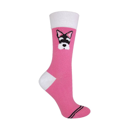 1 Pack Ladies Novelty Cat & Dog Patterned Socks