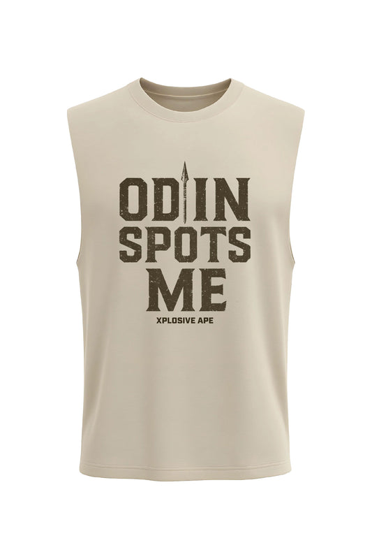 XAPE Odin Spots Me Tank Top - Sand Xplosive Ape