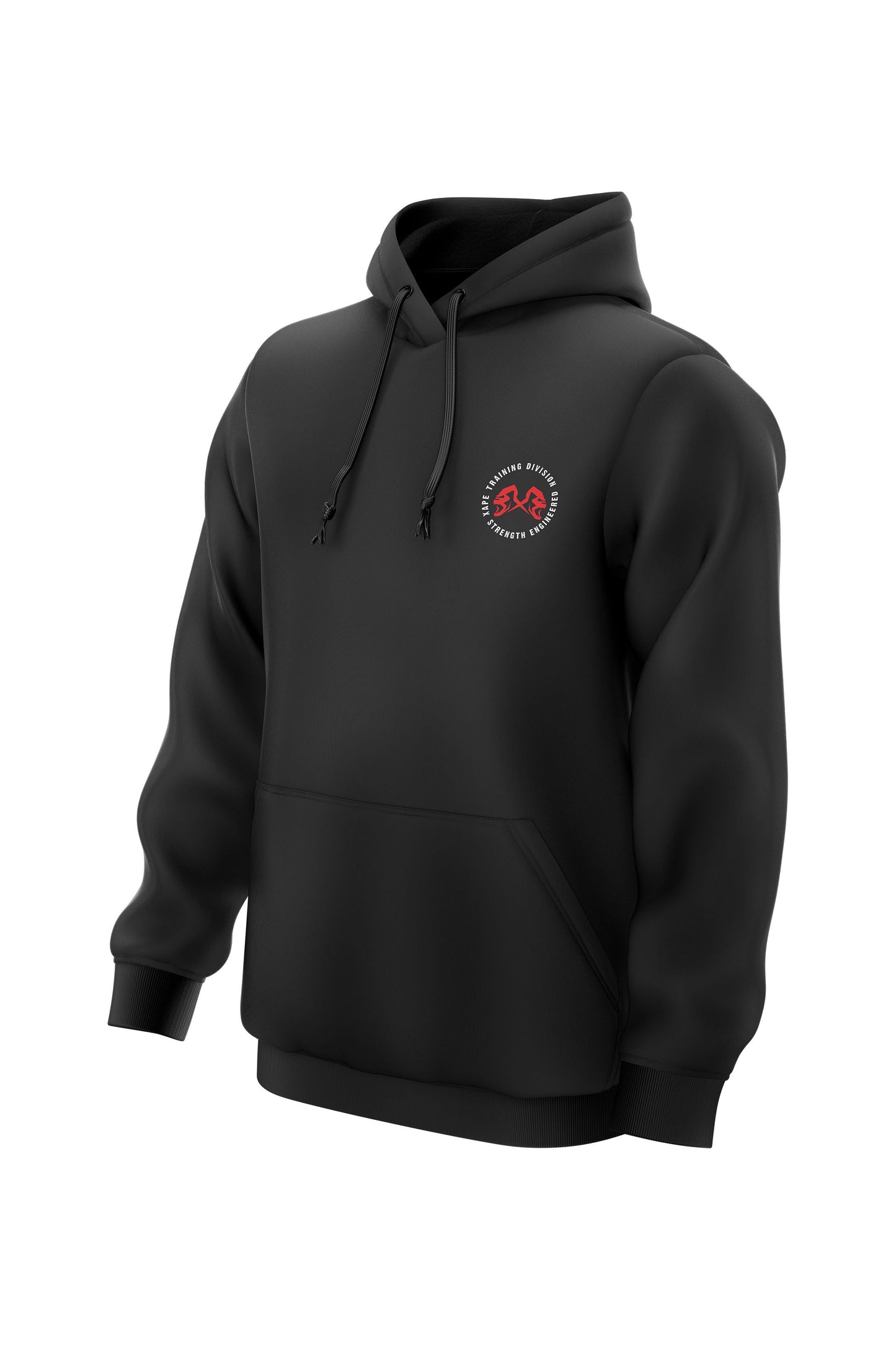 XAPE Training Division String Hoodie - Black Xplosive Ape