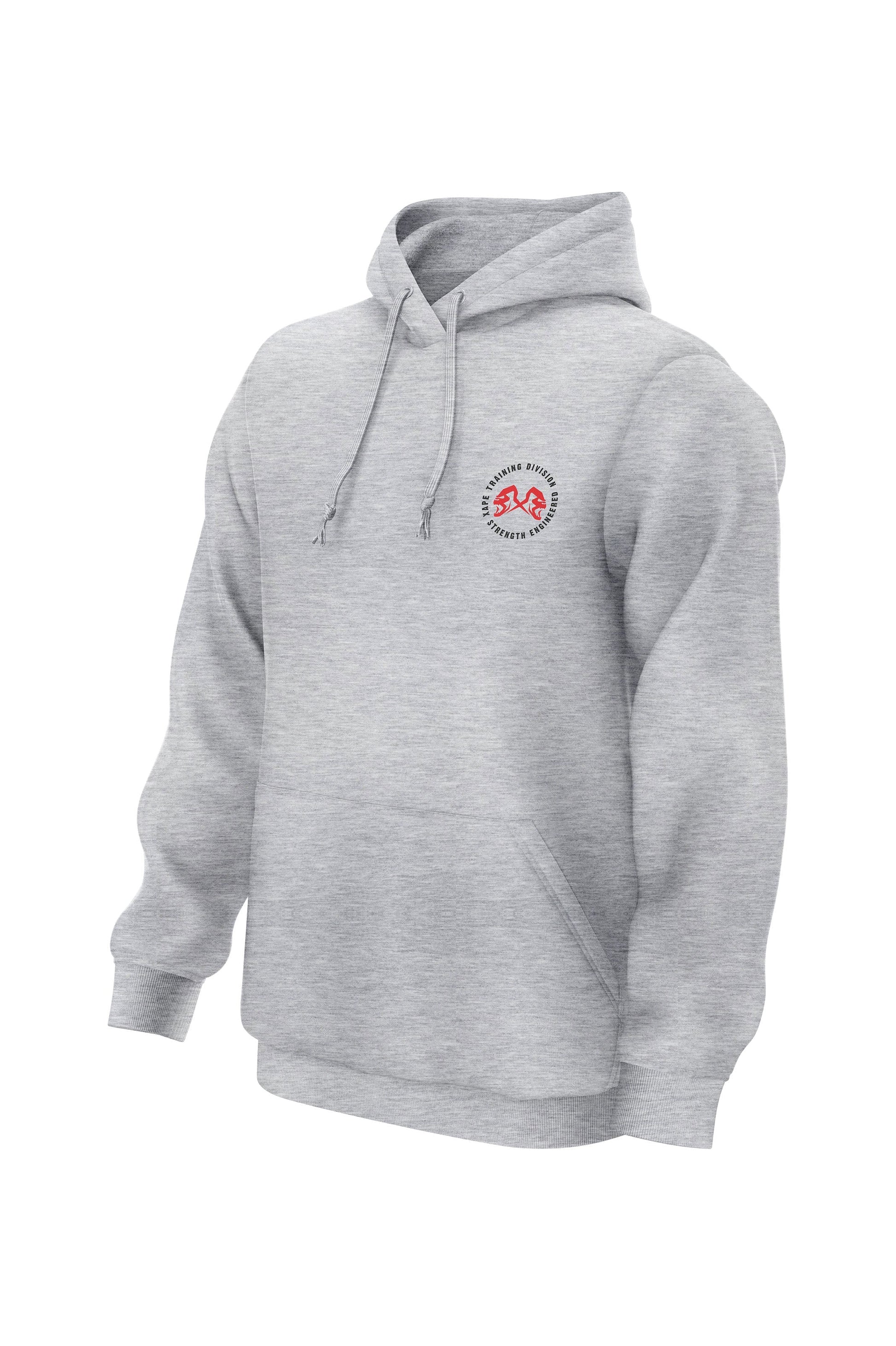 XAPE Training Division String Hoodie - Sports Grey Xplosive Ape