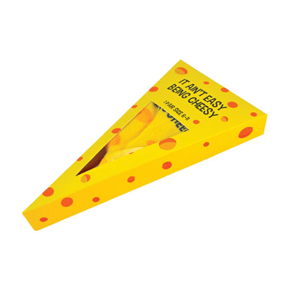 1 Pack Mens Novelty Cheese Themed Socks in a Gift Box