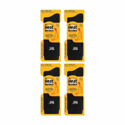 Ladies Ultra Lite Extra Thin 1.0 TOG Casual Thermal Socks (Multipack Options)