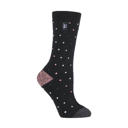 Ladies Ultra Lite Extra Thin 1.0 TOG Casual Thermal Socks (Multipack Options)