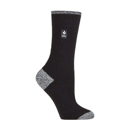 Ladies Ultra Lite Extra Thin 1.0 TOG Casual Thermal Socks (Multipack Options)