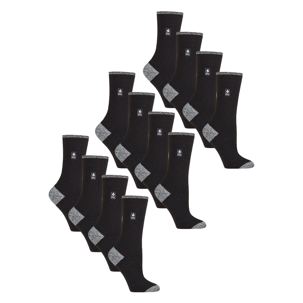 Ladies Ultra Lite Extra Thin 1.0 TOG Casual Thermal Socks (Multipack Options)