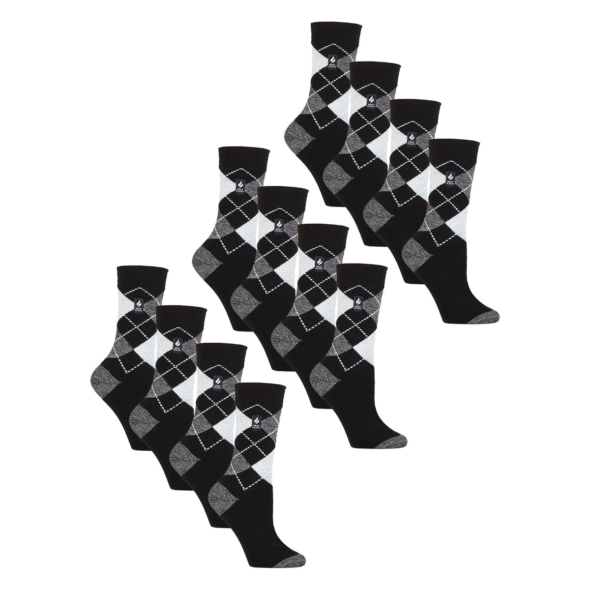 Ladies Ultra Lite Extra Thin 1.0 TOG Casual Thermal Socks (Multipack Options)