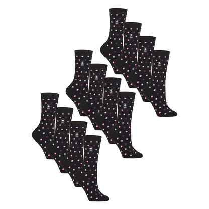 Ladies Ultra Lite Extra Thin 1.0 TOG Casual Thermal Socks (Multipack Options)