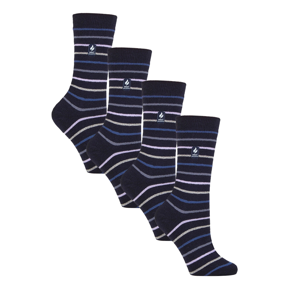 Ladies Ultra Lite Extra Thin 1.0 TOG Casual Thermal Socks (Multipack Options)