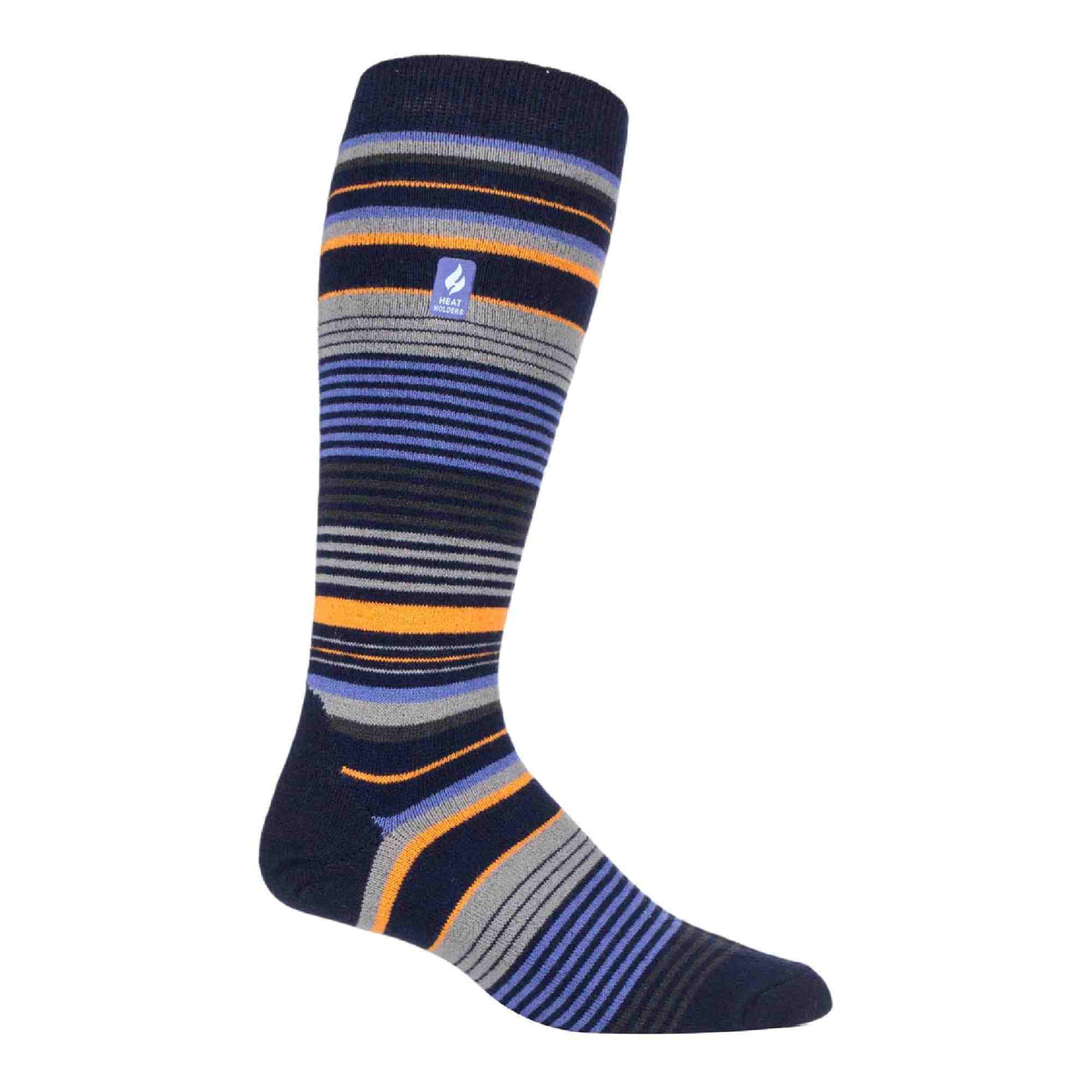 Mens Thin Warm Winter Knee High Lightweight Thermal Ski Socks