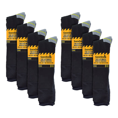 Mens Long Knee High Work Socks (Multipack Options)