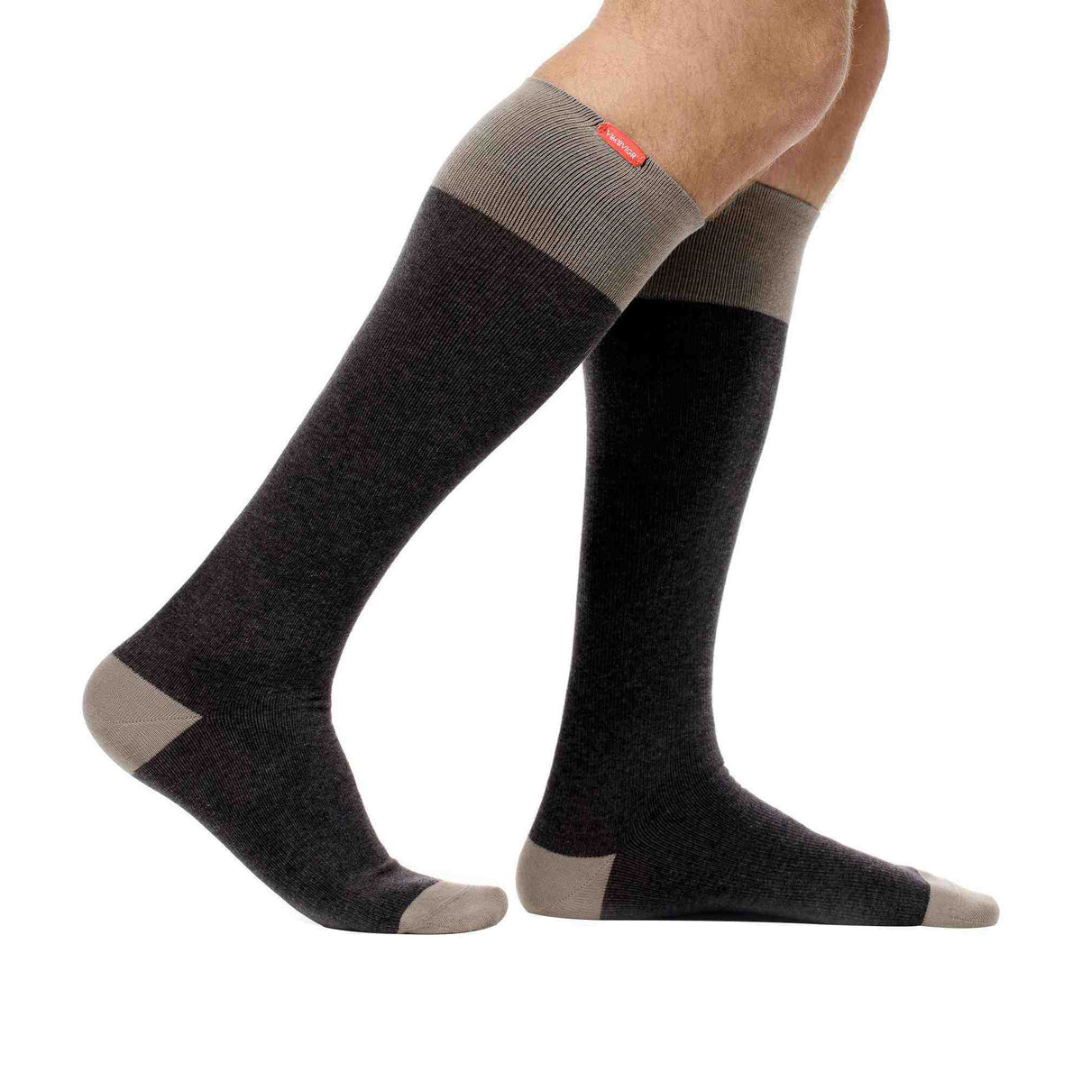 1 Pack Cotton Graduated Compression Socks | 15-20 mmHg
