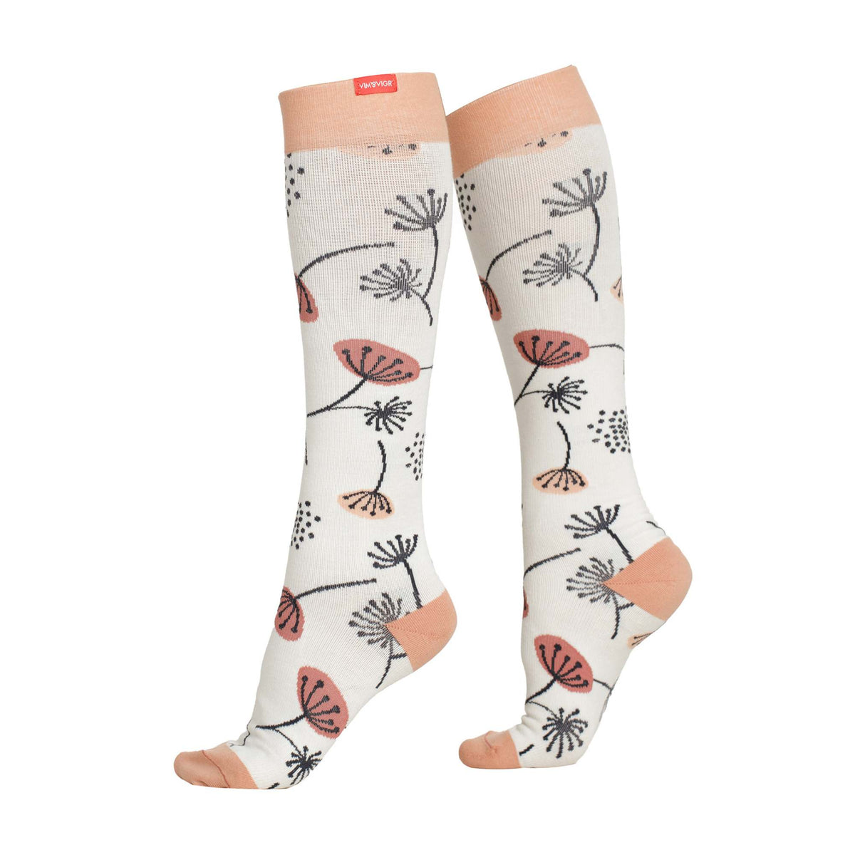 1 Pack Cotton Graduated Compression Socks | 15-20 mmHg