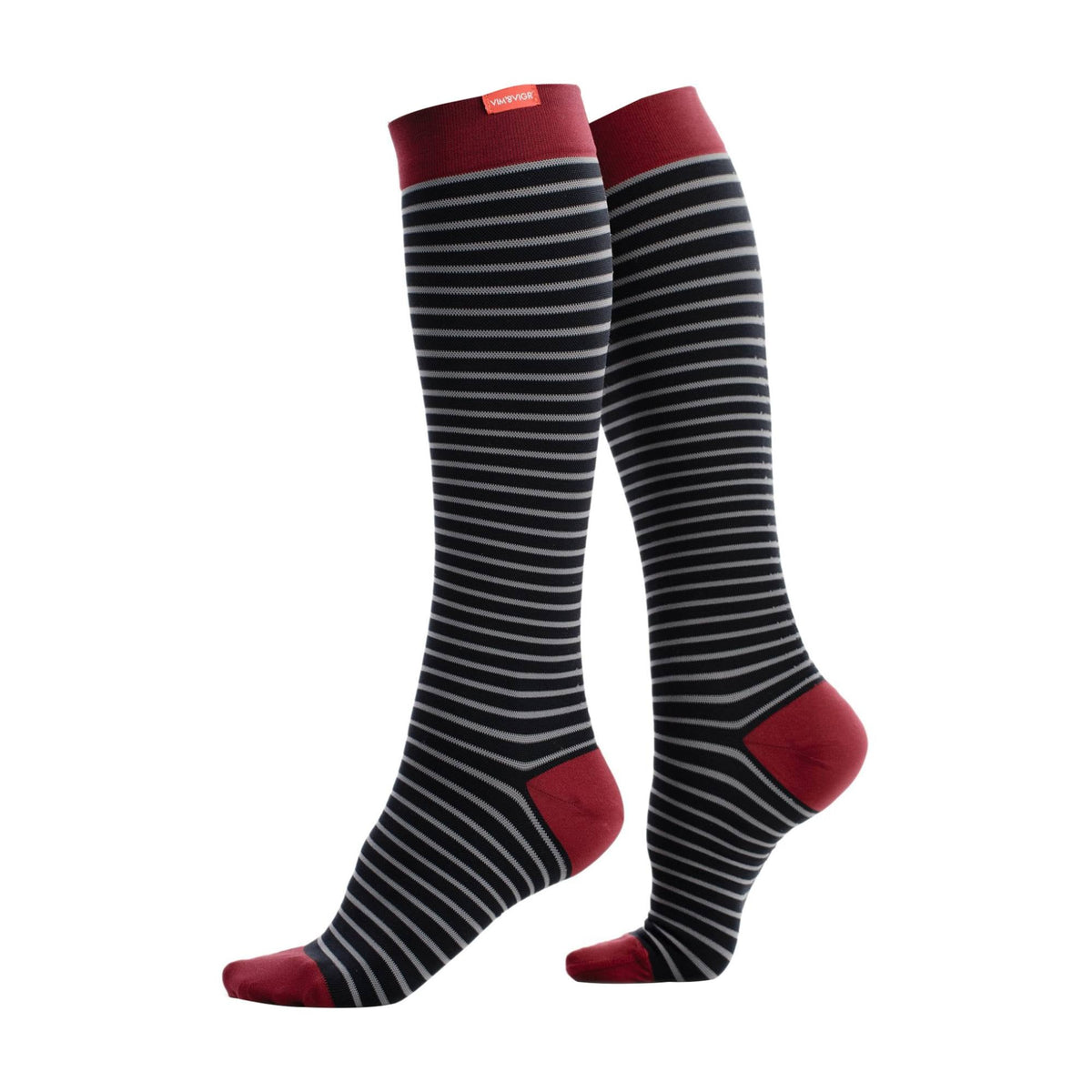 1 Pack Nylon Graduated Compression Socks | 30-40 mmHg