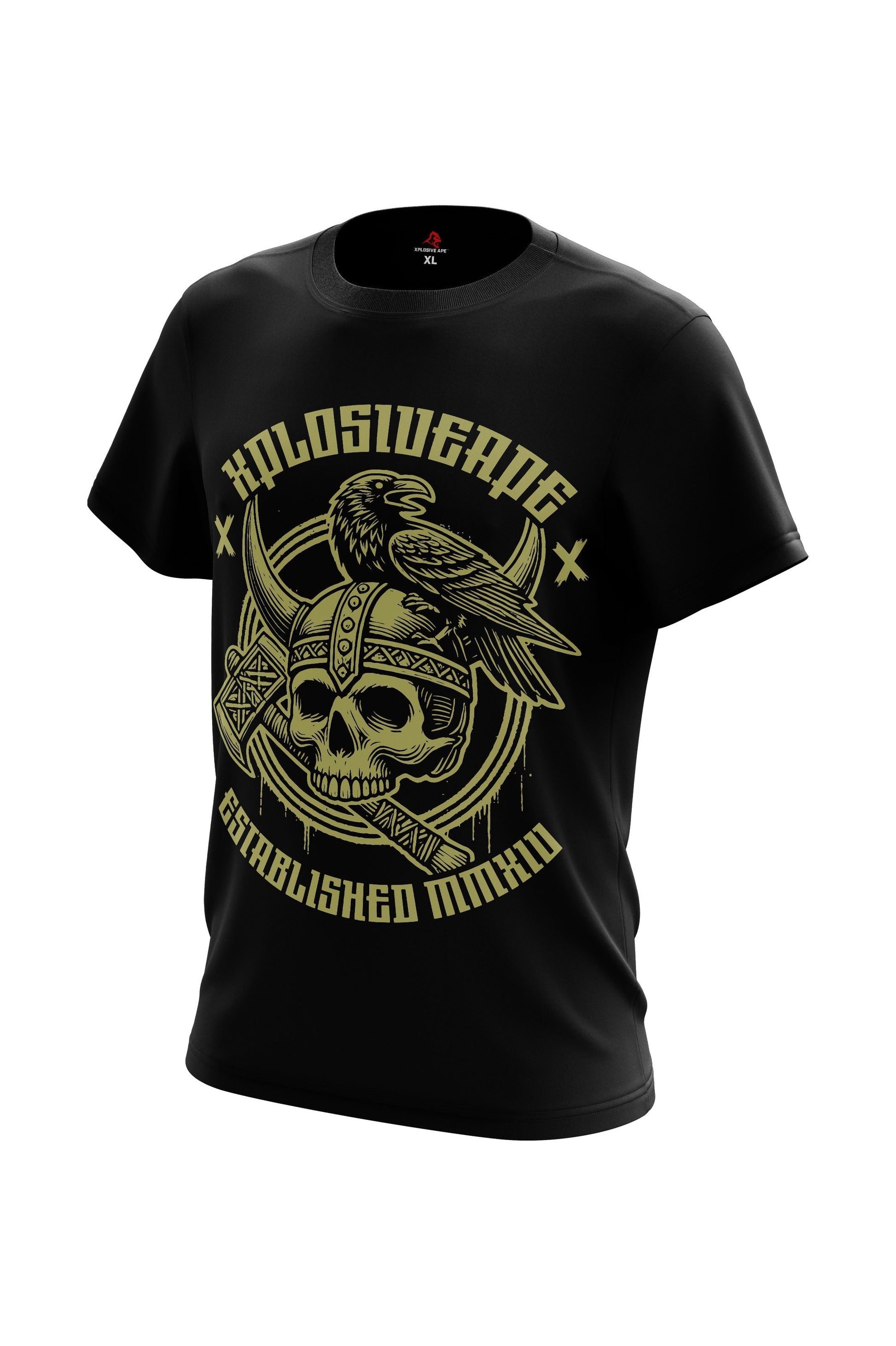 XAPE Valhalla Tee - Black Xplosive Ape
