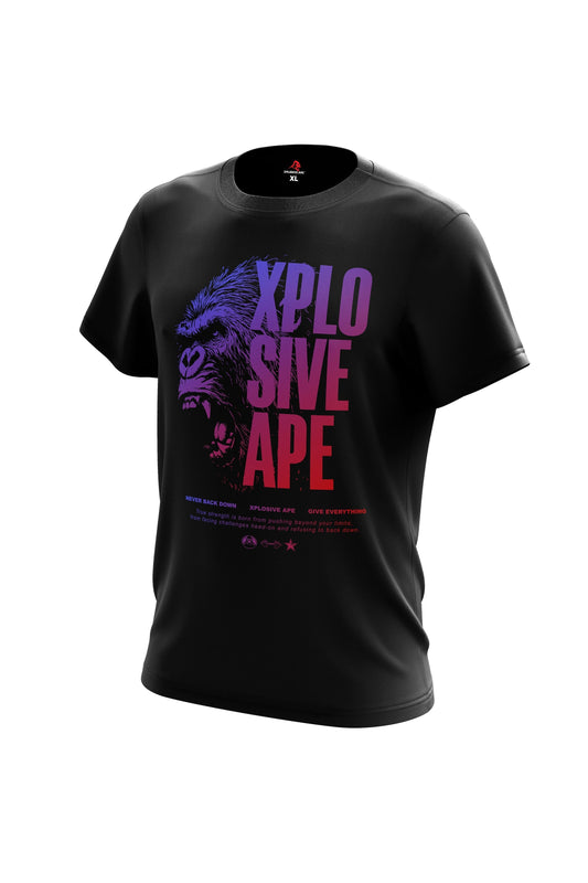 XAPE Vanguard V1 Tee - Black Xplosive Ape