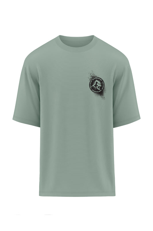 XAPE Volume Four Oversized Tee - Sage Xplosive Ape