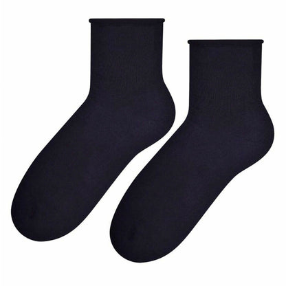 4 Pairs Ladies Bamboo Sensory Socks - Soft Seamless All Day Comfort Socks